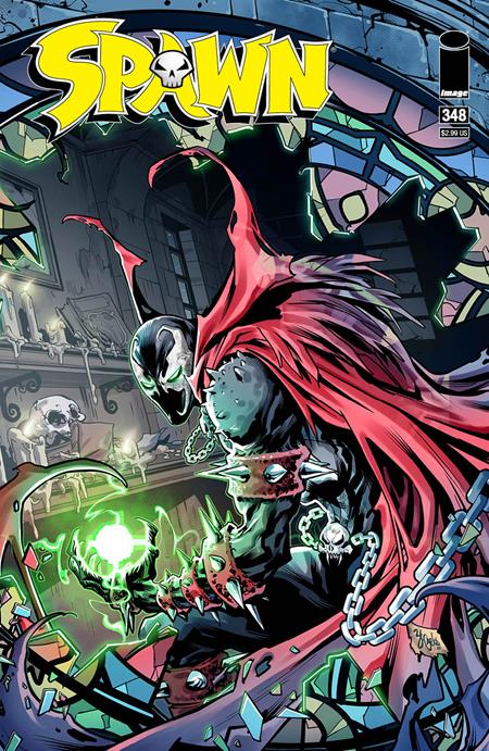 Spawn #348 (Cover A Ze Carlos Cardstock)