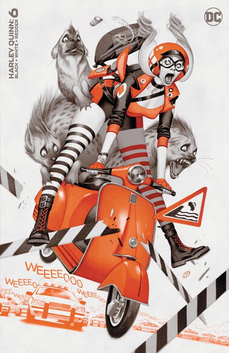 HARLEY QUINN: BLACK, WHITE & REDDER #6 - COVER B - TEDESCO